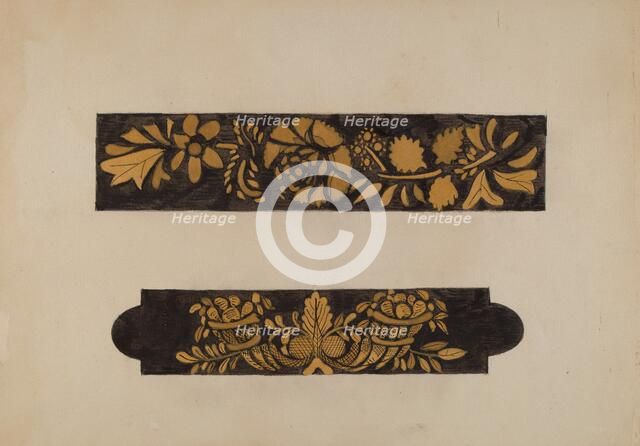 Hitchcock Chair, c. 1940. Creator: Genevieve Sherlock.