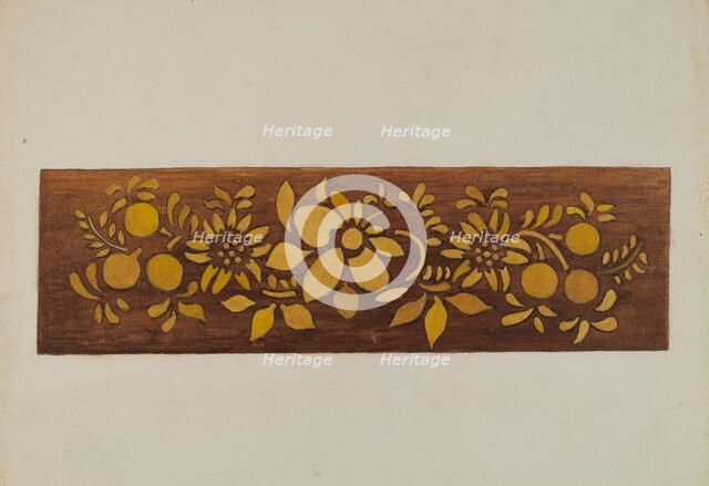 Hitchcock Chair, c. 1940. Creator: Genevieve Sherlock.