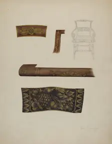Hitchcock Chair, c. 1937. Creator: Harry Jennings