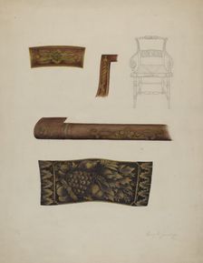 Hitchcock Chair, c. 1937. Creator: Harry Jennings