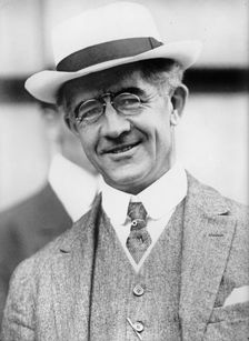Hitchcock, Gilbert Monell, Rep. from Nebraska, 1903-1905, 1907-1911; Senator, 1911-1923, 1914. Creator: Harris & Ewing