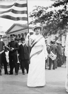 Hitchcock, Helen, Woman Suffragette, 1914. Creator: Harris & Ewing