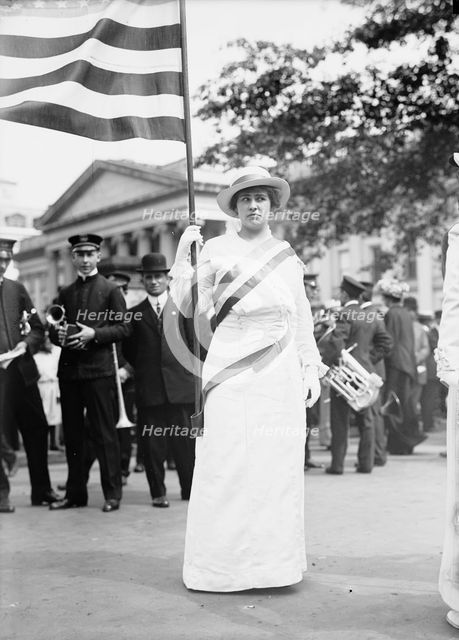 Hitchcock, Helen, Woman Suffragette, 1914. Creator: Harris & Ewing.