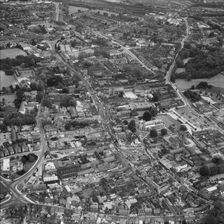 Hitchin, Hertfordshire, 1964. Artist: Aerofilms