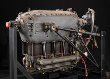 Hitachi Hatsukaze 11, Ha 11 Model 11, Inverted In-line 4 Engine, 1941. Creator: Hitachi Manufacturing Plant