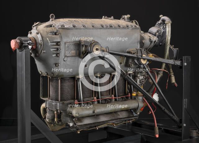 Hitachi Hatsukaze 11, Ha 11 Model 11, Inverted In-line 4 Engine, 1941. Creator: Hitachi Manufacturing Plant.