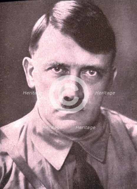 Hitler, Adolf (1889 - 1945), photograph of the original edition of the book 'Mein Kampf'.