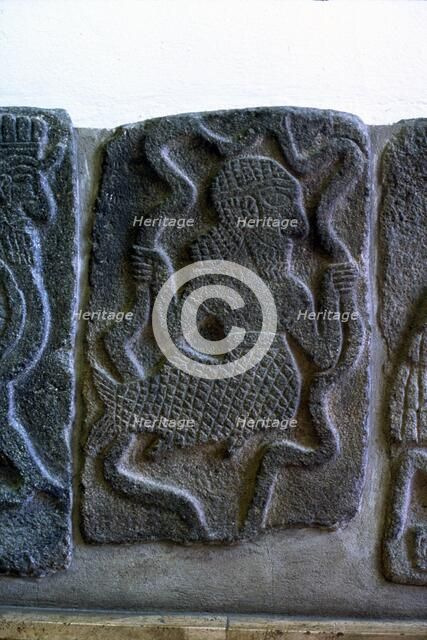 Hittie relief, Tel Halaf,  6100 BC - 5100 BC. Artist: Unknown.