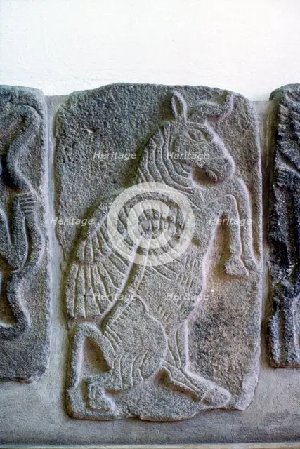 Hittie relief, Tel Halaf,  6100 BC - 5100 BC. Artist: Unknown.