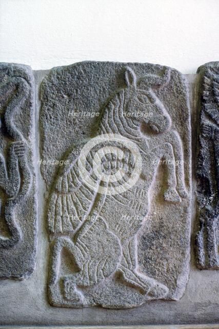 Hittie relief, Tel Halaf,  6100 BC - 5100 BC. Artist: Unknown.