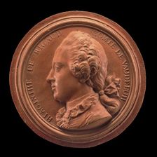 Hiacynthe de Rigaud, 1741-1817, Comte de Vaudreuil, 1770. Creator: Giovanni Battista Nini