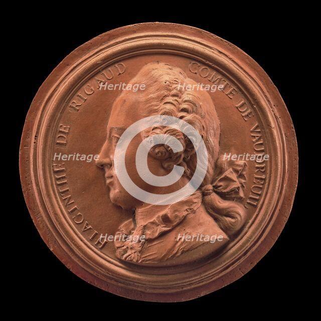 Hiacynthe de Rigaud, 1741-1817, Comte de Vaudreuil, 1770. Creator: Giovanni Battista Nini.