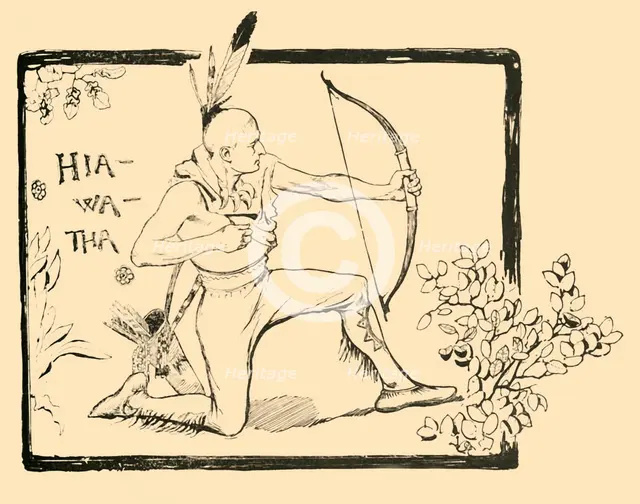 'Hiawatha', 1882. Creator: Unknown.