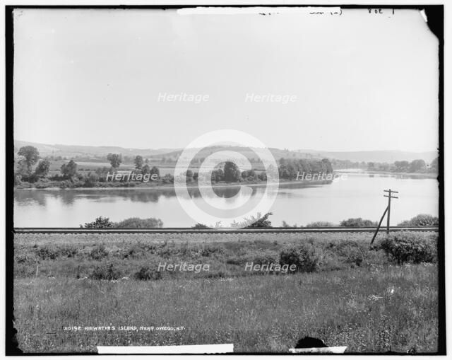 Hiawatha's Island near Owego, N.Y., c1900. Creator: Unknown.