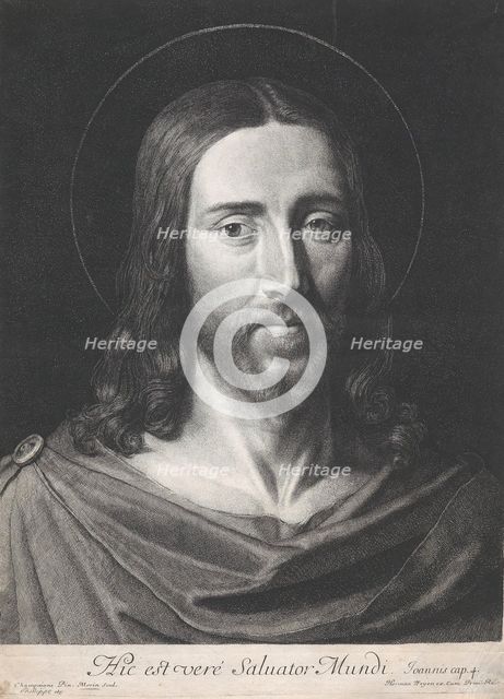 Hic est veré Salvator Mundi,  Mid 17th century. Creator: Jean Morin.
