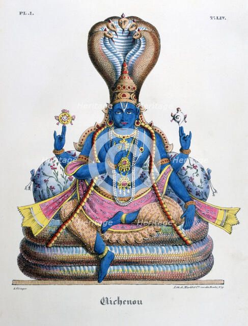 'Hichenou', 1828. Artist: Marlet et Cie