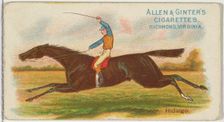 Hidalgo, from The World's Racers series (N32) for Allen & Ginter Cigarettes, 1888. Creator: Allen & Ginter