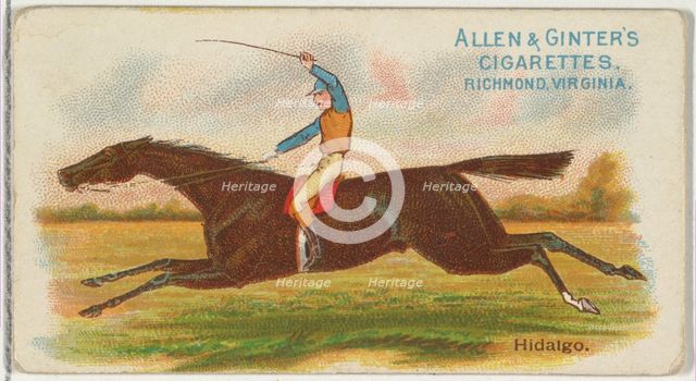 Hidalgo, from The World's Racers series (N32) for Allen & Ginter Cigarettes, 1888. Creator: Allen & Ginter.