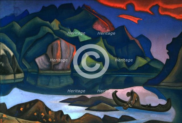 Hidden Treasure', 1947. Creator: Roerich, Nicholas (1874-1947).
