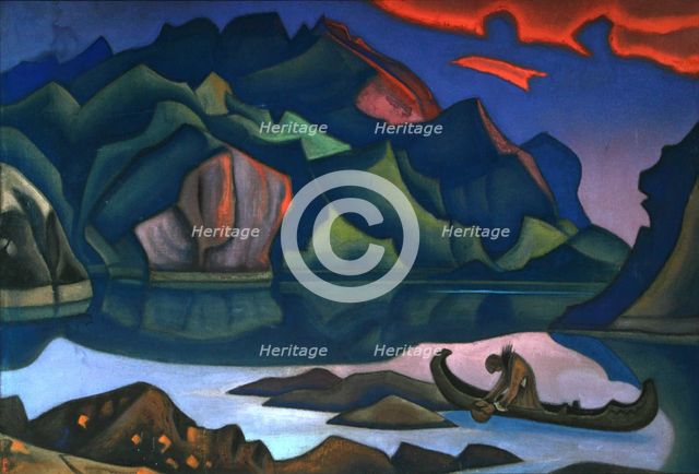 Hidden Treasure, 1947. Artist: Roerich, Nicholas (1874-1947)