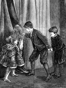 Hide and Seek, 1873. Creators: A. Hopkins, Joseph Swain