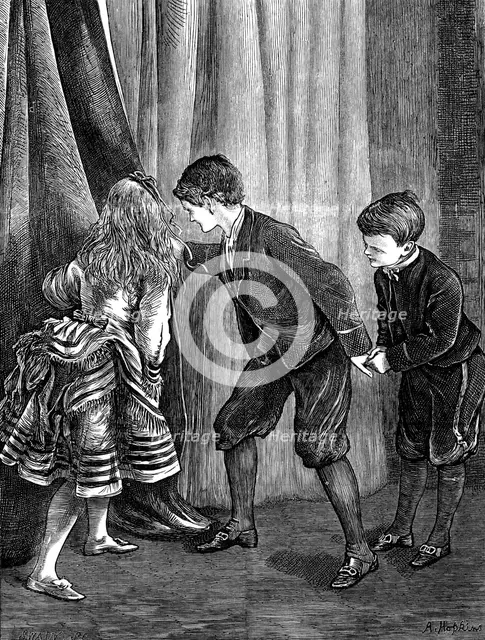 Hide and Seek, 1873. Creators: A. Hopkins, Joseph Swain.