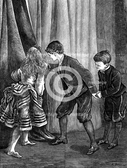Hide and Seek, 1873. Creators: A. Hopkins, Joseph Swain.