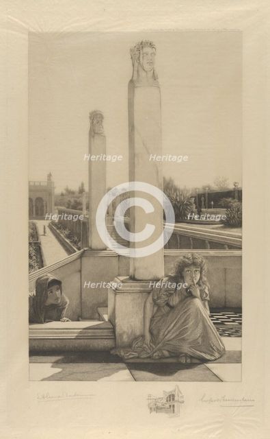 Hide and Seek, 1891. Creator: Leopold  Lowenstam.
