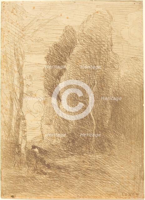 Hide-and-Seek (Cache-cache), 1858. Creator: Jean-Baptiste-Camille Corot.