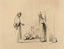 Hiding the "louis", c. 1914/1919. Creator: Jean Louis Forain