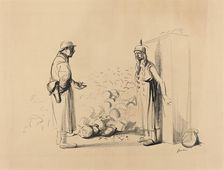 Hiding the "louis", c. 1914/1919. Creator: Jean Louis Forain