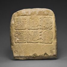 Hieroglyphic Panel, A.D. 650/800. Creator: Unknown
