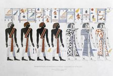Hieroglyphics from the Tombs of the Kings at Thebes, discovered by G Belzoni 1820-1822. Artist: Charles Joseph Hullmandel