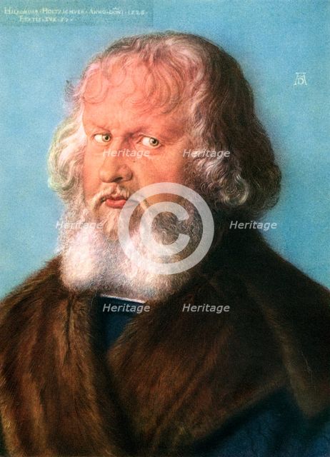 'Hieronymus Holzschuher', 1526, (1936). Artist: Albrecht Dürer
