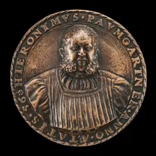 Hieronymus Paumgartner, 1498-1565, Patrician of Nuremberg [obverse], 1553. Creator: Joachim Deschler