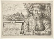 Hieronymus Schurstab, Mayor of Nuremberg, 1554. Creator: Hanns Lautensack (German, 1524-1566)