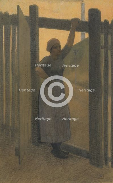 Hiercheuse. Creator: Rassenfosse, Armand (1862-1934).