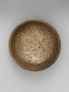 High-Tin Bronze Bowl, present-day Afghanistan, 12th century. Creator: Unknown
