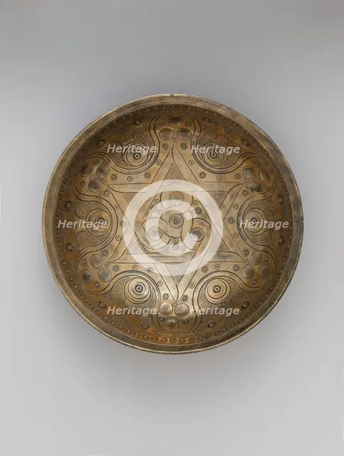 High-Tin Bronze Bowl, present-day Afghanistan, 12th century. Creator: Unknown.
