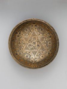 High-Tin Bronze Bowl, present-day Afghanistan, 12th century. Creator: Unknown