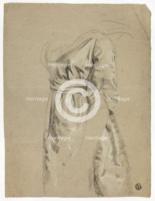 High-Waisted Gown, n.d. Creator: John Downman.