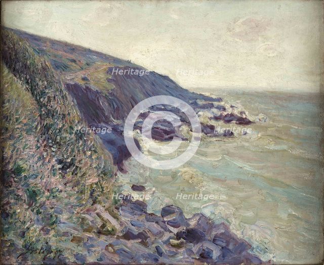 High wind (Windstorm), 1897. Creator: Sisley, Alfred (1839-1899).