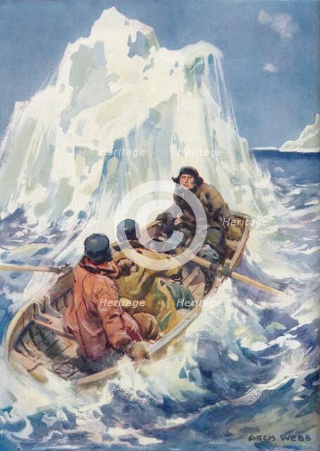 'High Adventure in the Arctic Regions', c1925. Artist: Archibald Bertram Webb.