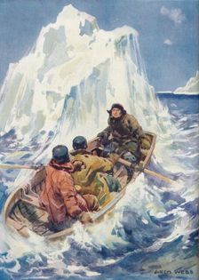 High Adventure in the Arctic Regions c1925. Artist: Archibald Bertram Webb