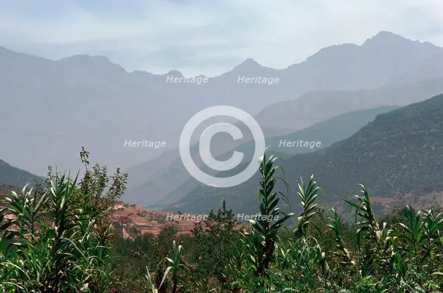 High Atlas mountains.