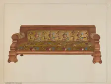 High Back Lounge, c. 1938. Creator: Magnus S. Fossum
