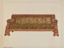 High Back Lounge, c. 1938. Creator: Magnus S. Fossum