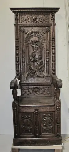 High-back Stall, 1534. Creator: Unknown