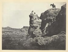 High Bluffs, Black Buttes, 1868/69. Creator: Andrew Joseph Russell