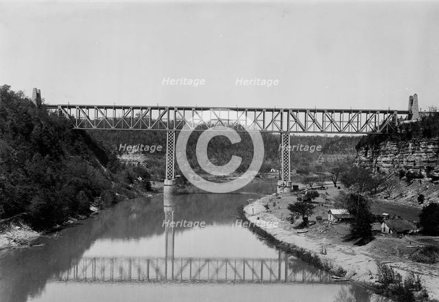 High Bridge over Kentucky River, High Bridge, Ky., between 1910 and 1920. Creator: Unknown.